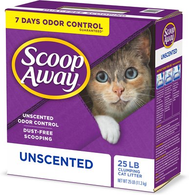 Scoop Away Unscented Clumping Clay Cat Litter