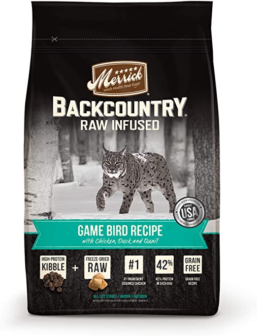 Merrick Backcountry Raw Infused Dry Cat Food