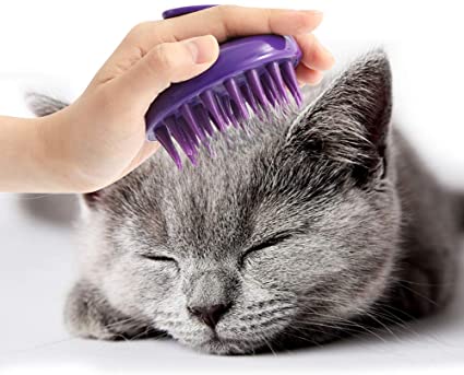 CeleMoon Ultra-Soft Silicone Washable Cat Grooming Brush