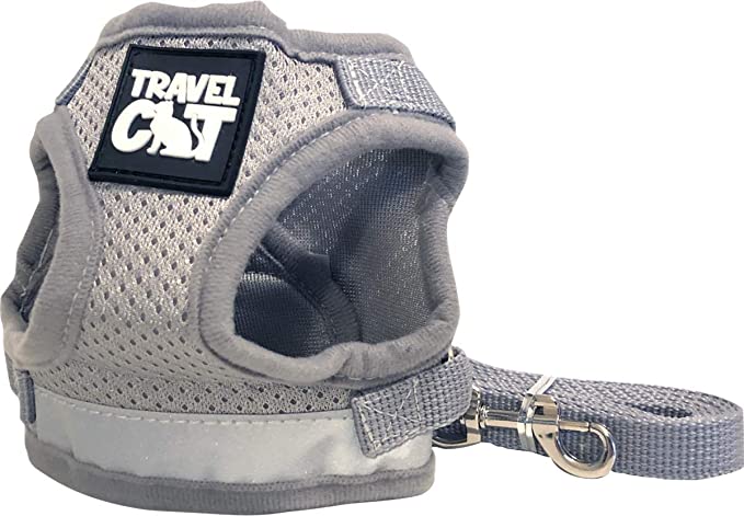 Travel Cat Reflective Cat Harness and Leash
