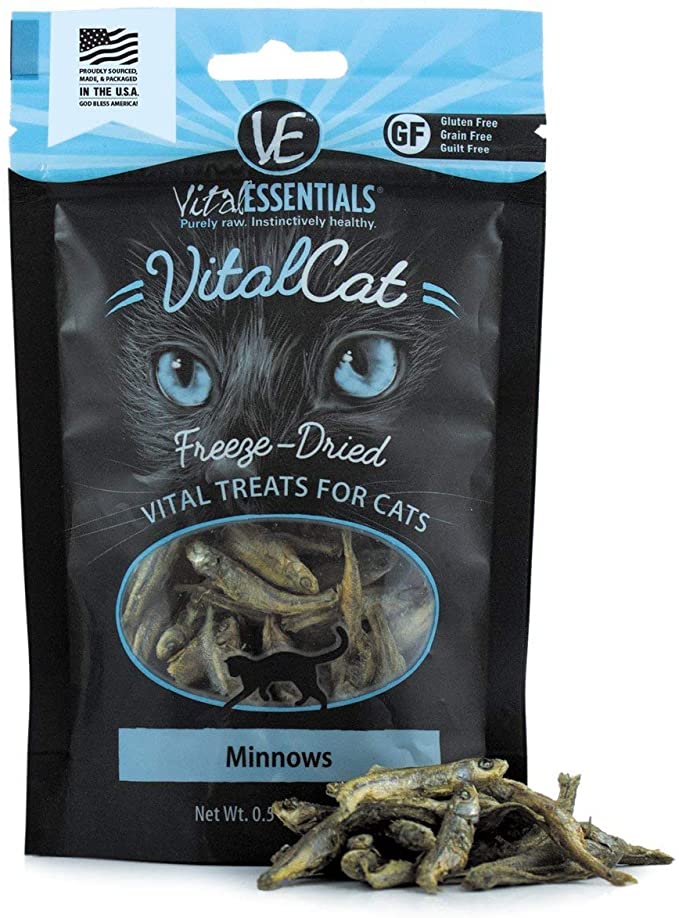 Vital Essentials Minnows Freeze-Dried Cat Treats