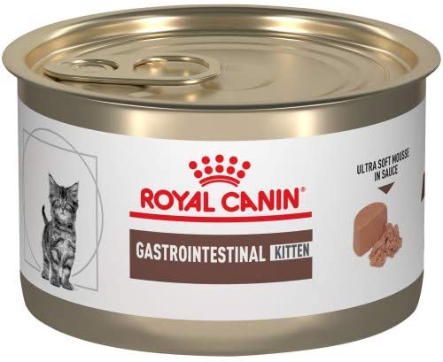 Royal Canin Veterinary Diet Gastrointestinal Kitten Ultra Soft Mousse in Sauce Canned Cat Food