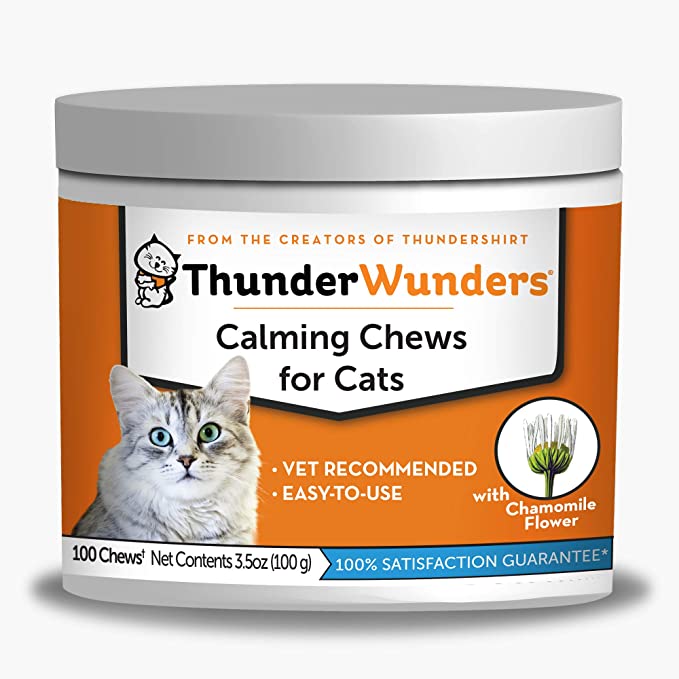 ThunderWunders Calming Chews for Cats
