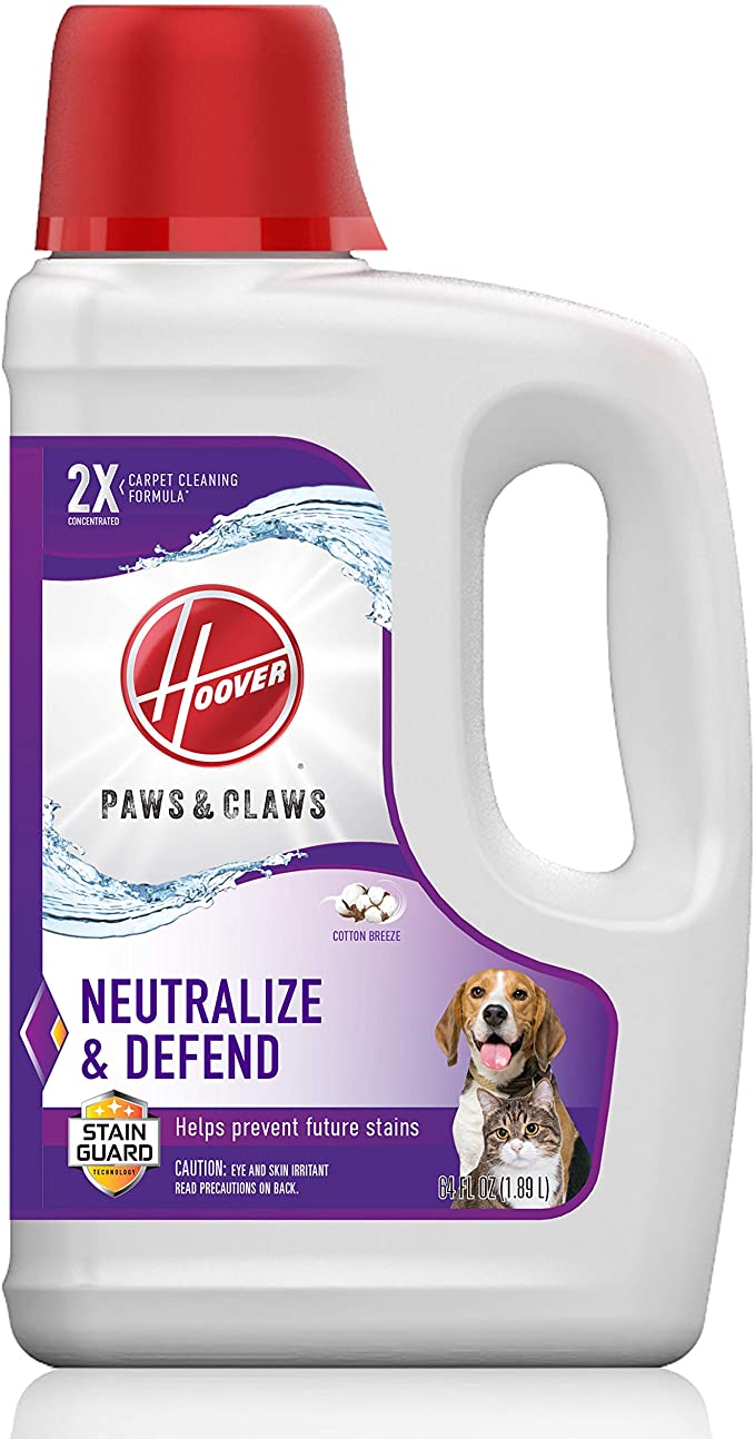 Hoover Paws & Claws Carpet Cleaning Solution with Stainguard