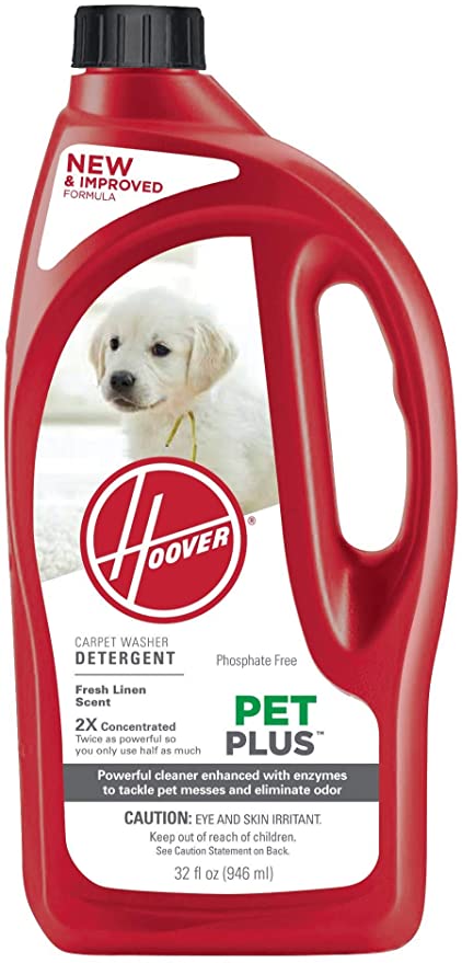 Hoover PetPlus Pet Stain & Odor Remover Solution Formula