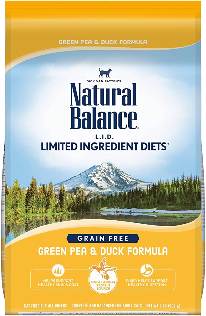 Natural Balance L.I.D. Limited Ingredient Diets Grain Free Green Pea and Duck Formula