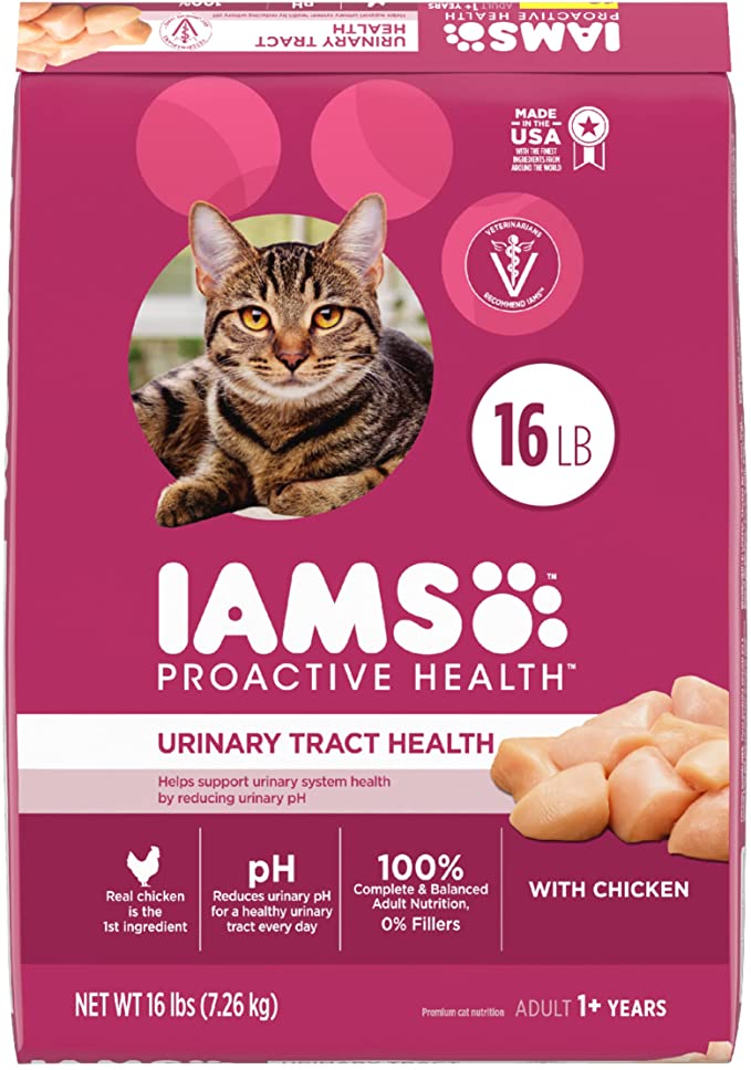 IAMS PROACTIVE HEALTH Adult URINARY SYSTEM Health Dry Cat Food with Chicken