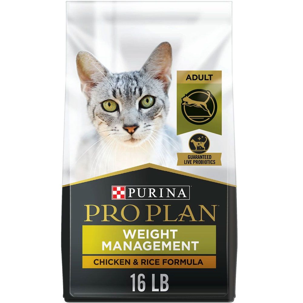 Healthy Weight Support with Purina Pro Plan Focus Weight Management Mature Adult Dry Cat Food