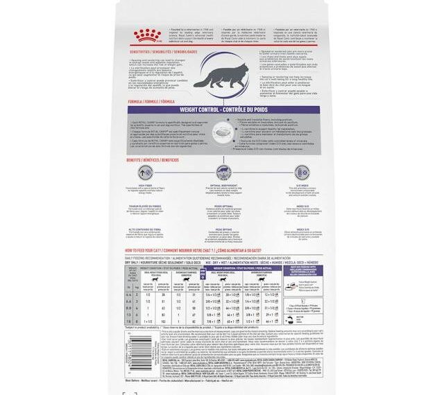 Benefits of Royal Canin Feline Weight Control Cat Food