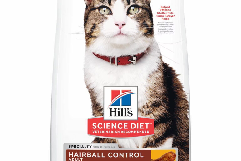 Introduction to Hill's Science Diet Adult Hairball Control Chicken Recipe Dry Cat Food