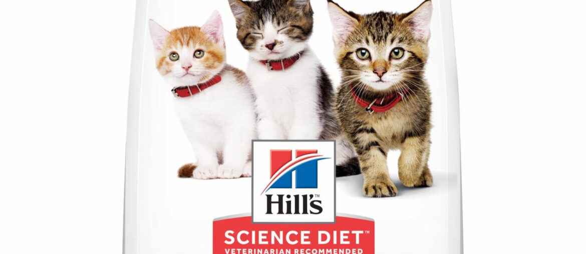 Introduction to Hill's Science Diet Kitten Chicken Recipe Dry Cat Food